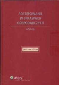 Postępowanie w sprawach gospodarczych - Artur Żuk
