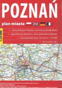 Poznań. Plan miasta