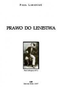 Prawo do lenistwa - Paul Lafargue