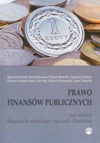 Prawo finansów publicznych - Bogumił Brzeziński, Agnieszka Olesińska