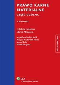 Prawo karne materialne. Część ogólna