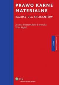 Prawo karne materialne. Kazusy dla aplikantów - Michał Błoński