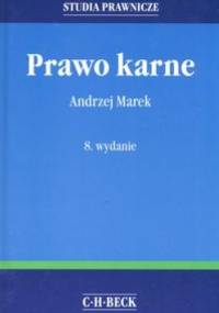 Prawo karne  Studia prawnicze - Andrzej Marek