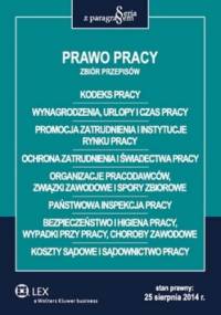 Prawo pracy. Zbiór przepisów