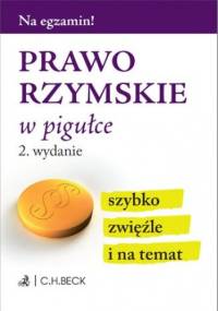 Prawo rzymskie w pigułce. Wydanie 2 - Aneta Gacka-Asiewicz