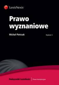 Prawo wyznaniowe - Michał Pietrzak