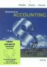 Principles of Accounting - Needles