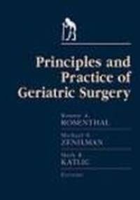 Principles & Practice of Geriatric Surgery - Ronnie Rosenthal