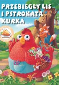 Przebiegły lis i pstrokata kurka - Bajeczki z naklejkami