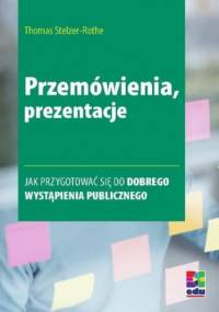 Przemówienia, prezentacje - Stelzer-Rothe Thomas