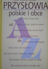 Przysłowia polskie i obce - Danuta Masłowska, Włodzimierz Masłowski