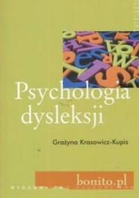 Psychologia dysleksji - Grażyna Krasowicz-Kupis