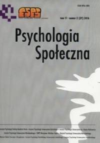 Psychologia społeczna 2/2016 - praca zbiorowa
