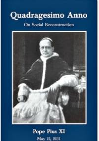 Quadragesimo anno - Pius XI