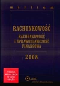 Rachunkowość 2008. Meritum - praca zbiorowa