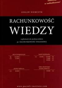 Rachunkowość wiedzy - Lesław Niemczyk