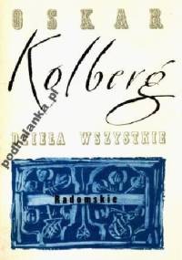 Radomskie, cz. I. Dzieła wszystkie, t. 20 - Oskar Kolberg