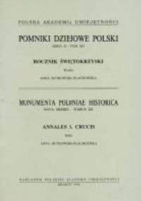 Rocznik Świętokrzyski - Anna Rutkowska - Płachcińska