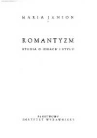 Romantyzm - Maria Straszewska