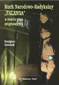 Ruch Narodowo-Radykalny „Falanga” w świetle pism programowych
