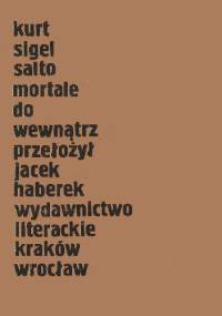 Salto mortale do wewnątrz - Kurt Sigel