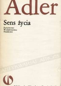 Sens życia - Alfred Adler