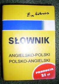 Słownik angielsko-polski, polsko-angielski - ex libris - Jan J. Kałuża