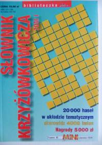 Słownik krzyżówkowicza tom I