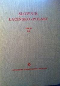Słownik polsko-łaciński t II D-H - Marian Plezia