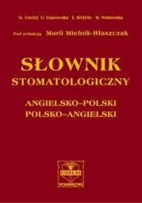 Słownik stomatologiczny angielsko-polski polsko-angielski