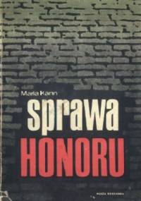 Sprawa honoru - Maria Kann