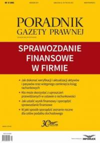 Sprawozdanie finansowe w firmie - Pl Infor