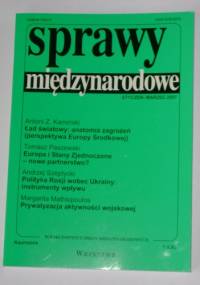 Sprawy Międzynarodowe 1/2007 - Redakcja Sprawy Międzynarodowe