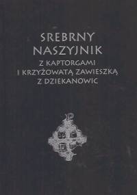 Srebrny naszyjnik z kaptorgami i krzyżowaną zawieszką z Dziekanowic