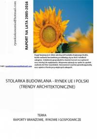 Stolarka budowlana - Rynek UE I Polski - praca zbiorowa