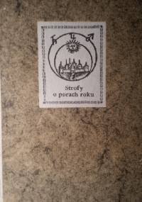 Strofy o porach roku. Antologia - Ryszard Matuszewski