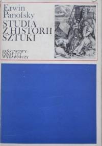 Studia z historii sztuki - Erwin Panofsky