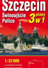 Szczecin, Świnoujście, Police. Plan miasta. 1:22 000 Expressmap