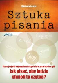 Sztuka pisania - Wiktoria Nester