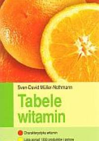 Tabele witamin - Sven-David Müller
