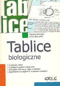Tablice biologiczne - Agnieszka Jakubowska, Joanna Fuerst