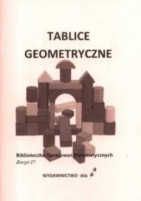 Tablice Geometryczne. Zeszyt 27 - Wiesława Regel