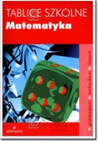 Tablice szkolne. Matematyka - Witold Mizerski