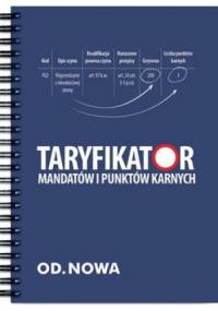 Taryfikator mandatów i punktów karnych - Anna Wyciszczak-Prus