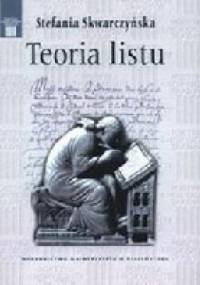 Teoria listu - Stefania Skwarczyńska