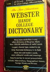 The New American Webster Handy College Dictionary