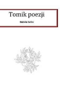 Tomik poezji - Natalia Solka
