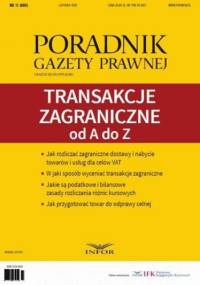 Transakcje zagraniczne od A do Z