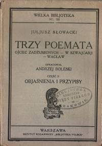 Trzy poemata - Juliusz Słowacki