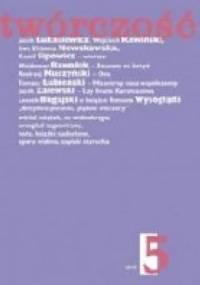 Twórczość nr 5 (810) / 2013 - Redakcja miesięcznika Twórczość